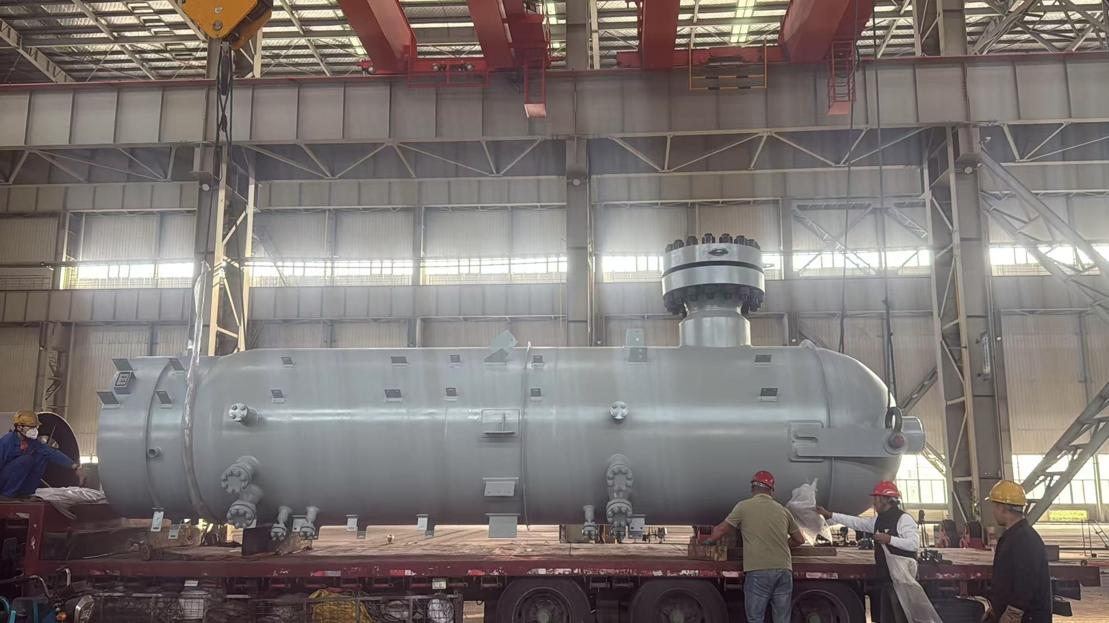 山東海澤重工科技有限公司高端容器項目順利發(fā)